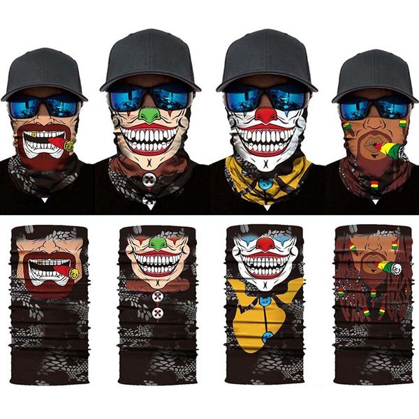 3d clown bike fishing sport ski 3d seamless headwear skull neck bandanas windproof magic scarf cycling hiking mask neck gaiter, Black
3d clown bike fishing sport ski 3d seamless headwear skull neck bandanas windproof magic scarf cycling hiking mask neck gaiter, Black