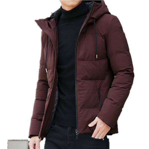 men's waterproof thick thick pure cotton jacket 2019 winter new hooded cotton jacket men's wear, Black
men's waterproof thick thick pure cotton jacket 2019 winter new hooded cotton jacket men's wear, Black