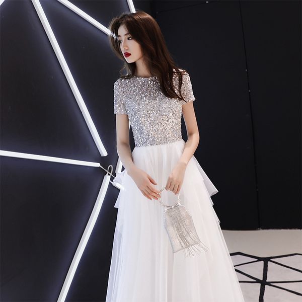 new white sequins cheongsam chinese women banquet clothes mesh floor length dress gowns ladies evening party qipao big, Red
new white sequins cheongsam chinese women banquet clothes mesh floor length dress gowns ladies evening party qipao big, Red