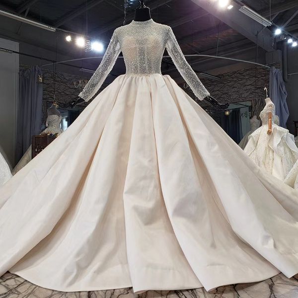 новый бальное платье свадебное платье 2020 длинные slevees сияющий pearl pleat кристалл бисера узелок назад элегантный последние невесты пла, White
новый бальное платье свадебное платье 2020 длинные slevees сияющий pearl pleat кристалл бисера узелок назад элегантный последние невесты пла, White