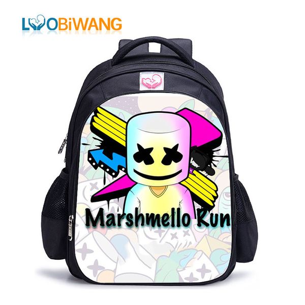 luobiwang marshmello children backpack cool dj orthopedic school bags teenager school backpack mochila infantil sac a dos enfant
luobiwang marshmello children backpack cool dj orthopedic school bags teenager school backpack mochila infantil sac a dos enfant