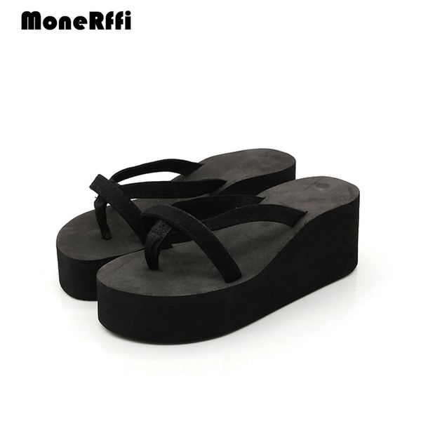 monerffi women casual summer platform shoes wedges flip flops wedges slippers ladies casual high heels outdoor beach shoes 2019, Black
monerffi women casual summer platform shoes wedges flip flops wedges slippers ladies casual high heels outdoor beach shoes 2019, Black