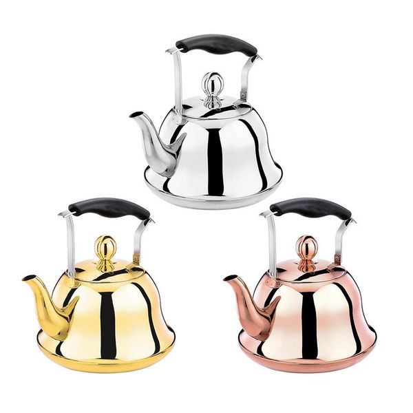 whistling kettle with infuser loose leaf stainless steel teapot rose gold tea kettle for stove induction stove copper 2-liter
whistling kettle with infuser loose leaf stainless steel teapot rose gold tea kettle for stove induction stove copper 2-liter