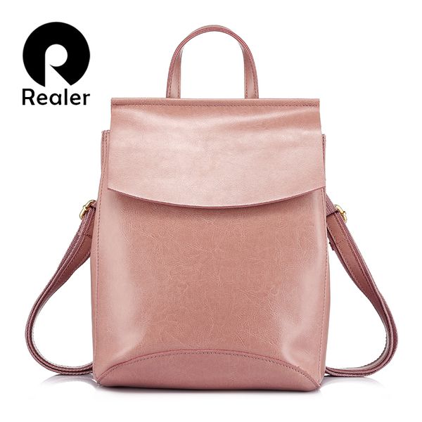 realer ladies multifunctional fashion women shoulder bag female cow split leather backpack for teenage girls backpacks school
realer ladies multifunctional fashion women shoulder bag female cow split leather backpack for teenage girls backpacks school