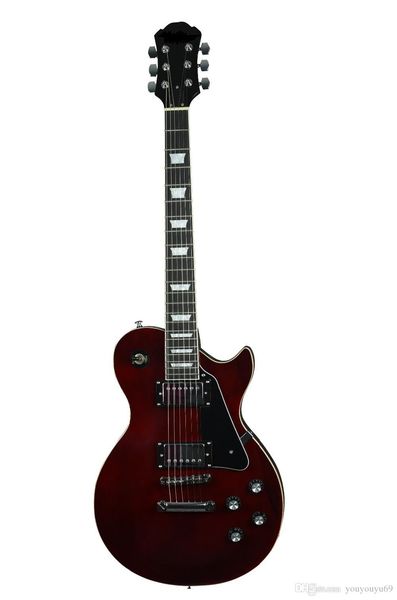 customized factory wholesale / retail price, red wine color elm body electric guitar, offer customization
customized factory wholesale / retail price, red wine color elm body electric guitar, offer customization