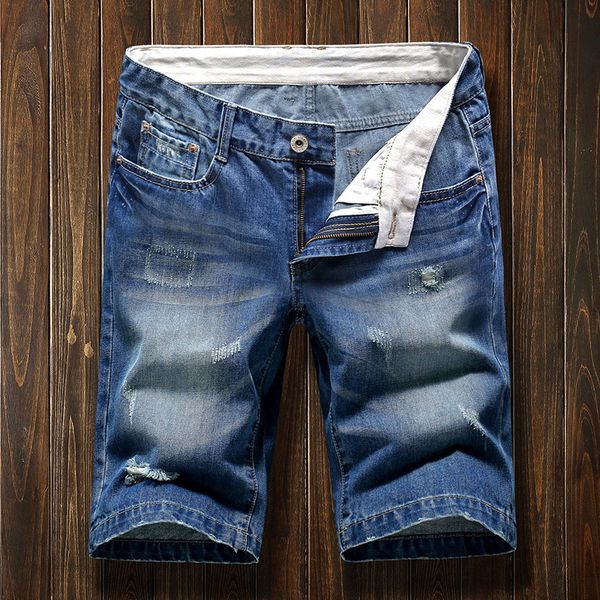 summer with holes denim shorts men's loose-fit thin shorts japanese-style beggar trend large size 5 breeches, Blue
summer with holes denim shorts men's loose-fit thin shorts japanese-style beggar trend large size 5 breeches, Blue