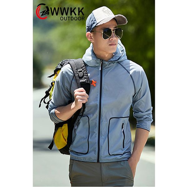 couple skin clothing quick dry waterproof mountaineering hiking training jacket lightweight sunscreen casual stretch skin coat, Blue;black
couple skin clothing quick dry waterproof mountaineering hiking training jacket lightweight sunscreen casual stretch skin coat, Blue;black