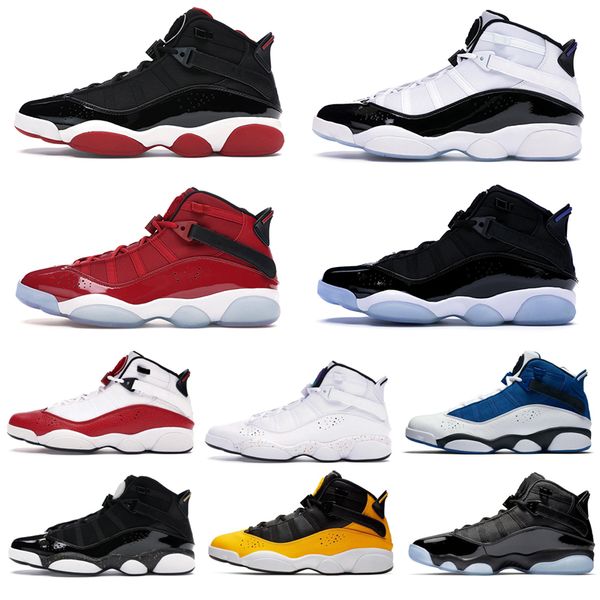 men basketball shoes 6 six rings concord confetti taxi bred space jam metallic gold mens trainers athletic sports sneakers 7-13, White;red
men basketball shoes 6 six rings concord confetti taxi bred space jam metallic gold mens trainers athletic sports sneakers 7-13, White;red