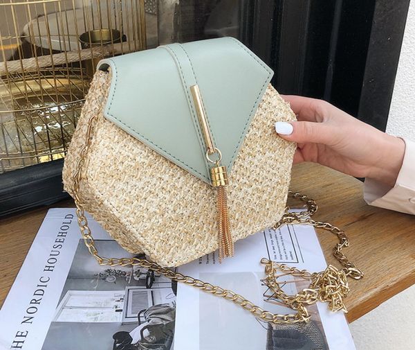 hexagon mulit style straw+leather handbag women summer rattan bag handmade woven beach circle bohemia shoulder bag new fashion
hexagon mulit style straw+leather handbag women summer rattan bag handmade woven beach circle bohemia shoulder bag new fashion