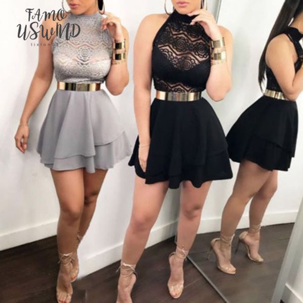 2020 womens bandage bodycon sleeveless evening polyester party club wear short solid mini dress drop shipping, Black;gray
2020 womens bandage bodycon sleeveless evening polyester party club wear short solid mini dress drop shipping, Black;gray