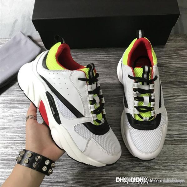 New no 1dior home b22 men 039 chunky white gold tenni hoe runner neaker with box, Black
New no 1dior home b22 men 039 chunky white gold tenni hoe runner neaker with box, Black