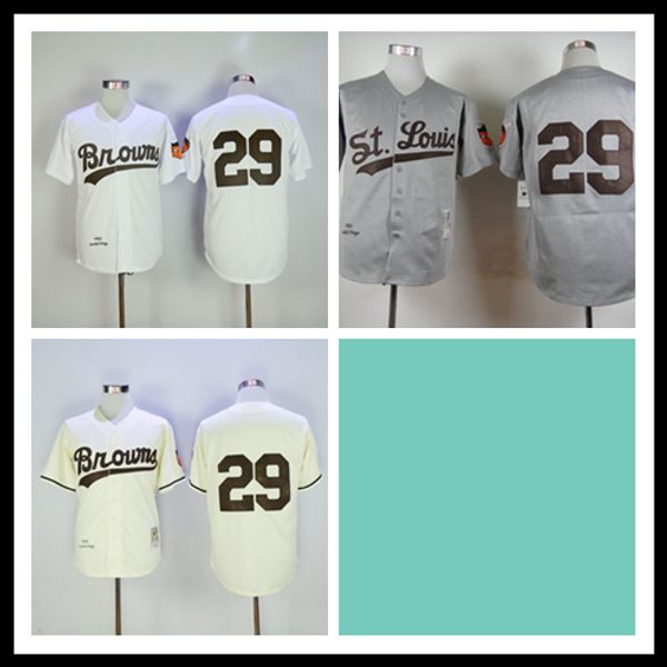 Whole ale 29 t loui brown 29 atchel paige jer ey gray white cream 1953 vintage retro ba eball jer ey hirt titched
Whole ale 29 t loui brown 29 atchel paige jer ey gray white cream 1953 vintage retro ba eball jer ey hirt titched