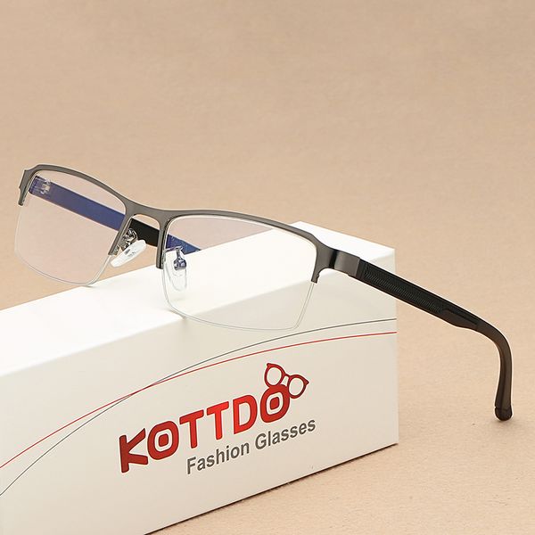 kottdo vintage square half frame eyeglasses women classic men eye glasses frame transparent clear lens myopia glasses for men, Black
kottdo vintage square half frame eyeglasses women classic men eye glasses frame transparent clear lens myopia glasses for men, Black