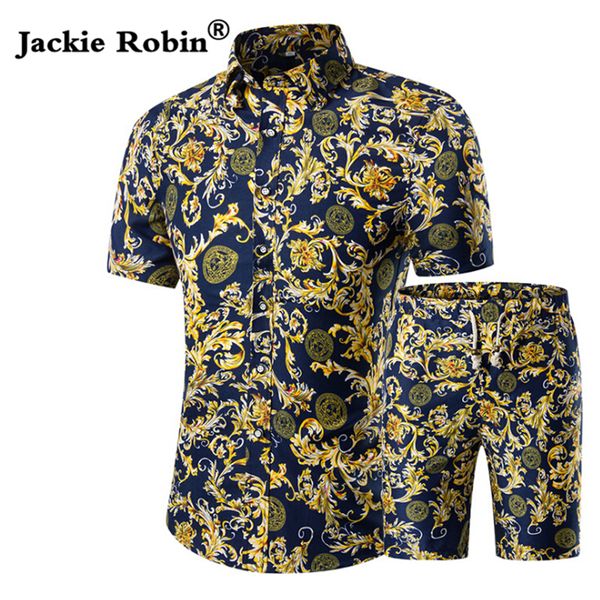 plus size -5xl men shirts short sleeve fashion floral printing male shirts brand clothing men summer smart casual sets, White;black
plus size -5xl men shirts short sleeve fashion floral printing male shirts brand clothing men summer smart casual sets, White;black