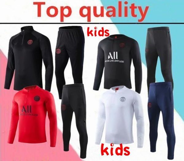 2019 2020 paris verratti mbappe kids soccer tracksuit set 18-19-20 mbappe cavani lucas child football training suit, Black
2019 2020 paris verratti mbappe kids soccer tracksuit set 18-19-20 mbappe cavani lucas child football training suit, Black
