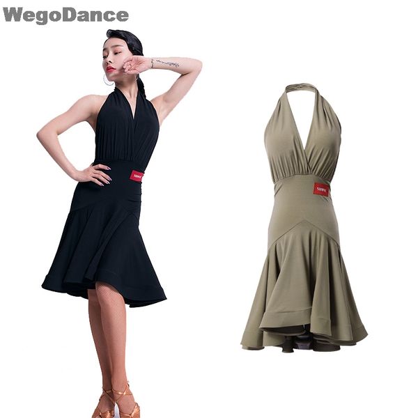 new latin dance dress women black ballroom tango cha cha samba rumba salsa competition dresses performance dance wear, Black;red
new latin dance dress women black ballroom tango cha cha samba rumba salsa competition dresses performance dance wear, Black;red