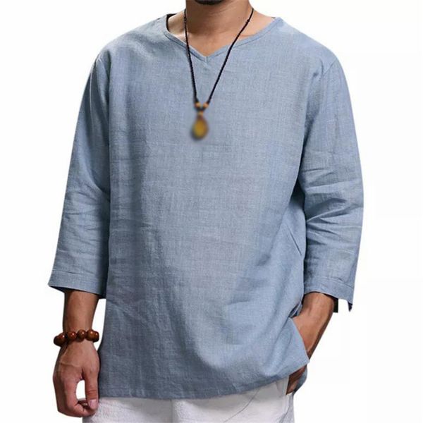 men's casual shirts men literary male youth streetwear shirt simple blusa masculina long-sleeved solid color blouses chemise, White;black
men's casual shirts men literary male youth streetwear shirt simple blusa masculina long-sleeved solid color blouses chemise, White;black