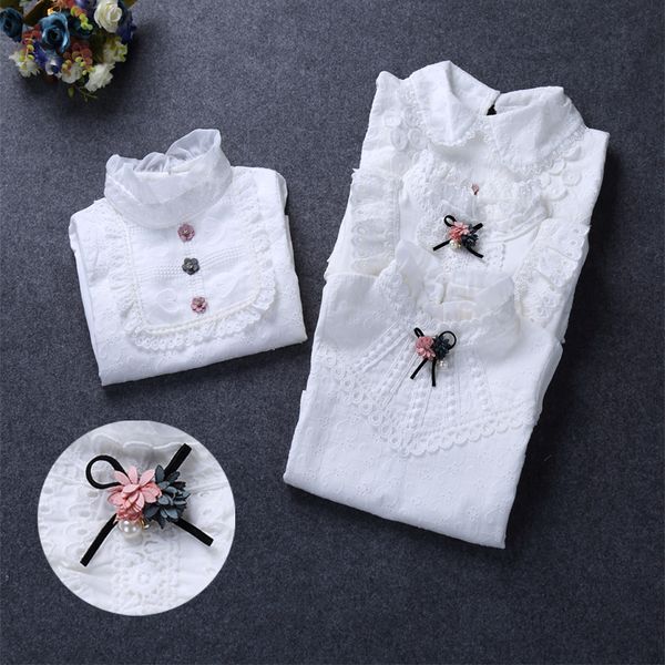 2019 autumn winter white girls blouse baby kids school girl cotton lace long sleeve shirt children clothes age 1- 10 12 yrs, White;black
2019 autumn winter white girls blouse baby kids school girl cotton lace long sleeve shirt children clothes age 1- 10 12 yrs, White;black