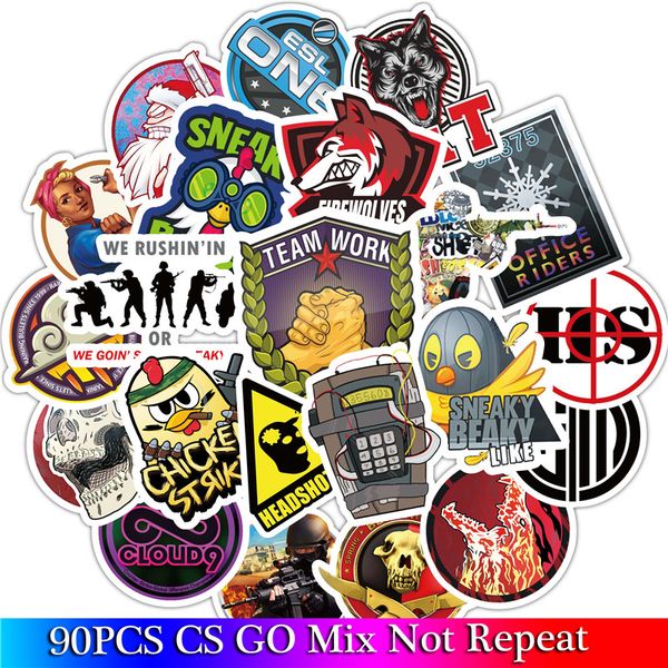 90 pcs pack cs go stickers set funny game stickers for kids luggage skateboard lapnotebook toys
90 pcs pack cs go stickers set funny game stickers for kids luggage skateboard lapnotebook toys