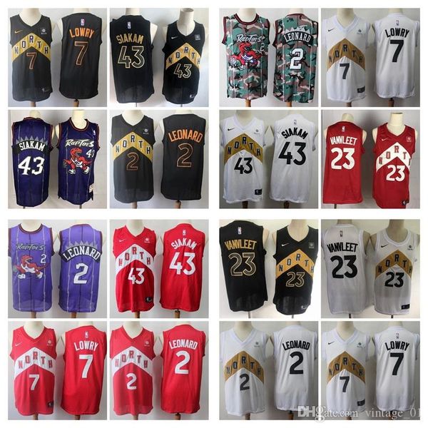 2019 toronto raptors 7 kyle lowry jerseys 43 pascal siakam 9 serge ibaka 23 fred vanvleet 2 leonard stitching nba basketball jer, Black
2019 toronto raptors 7 kyle lowry jerseys 43 pascal siakam 9 serge ibaka 23 fred vanvleet 2 leonard stitching nba basketball jer, Black