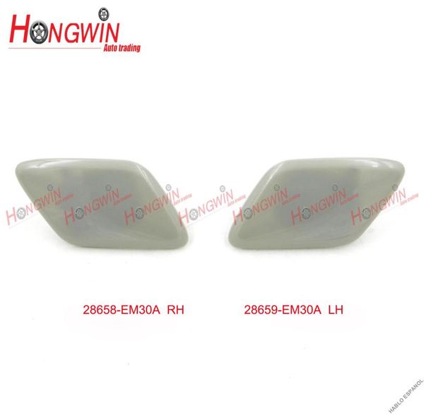 28658-em30a rh & 328659-em30a lh headlight washer nozzle cover cap for tiida 2004-2012
28658-em30a rh & 328659-em30a lh headlight washer nozzle cover cap for tiida 2004-2012