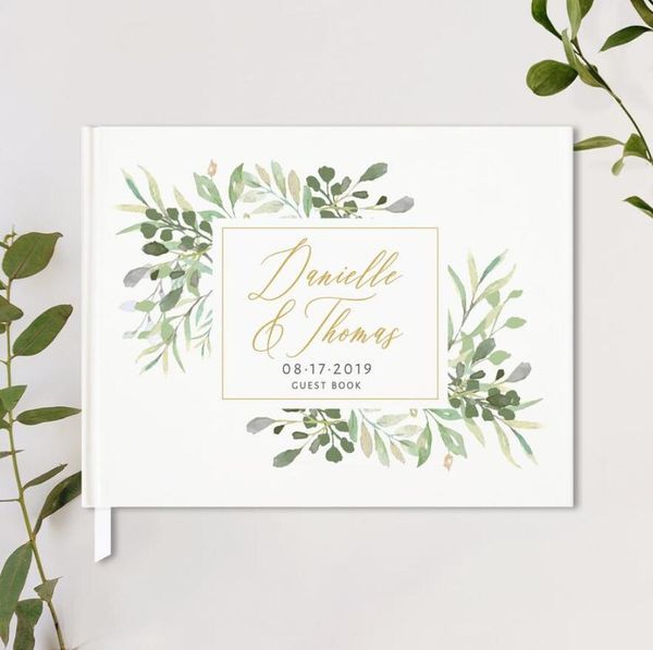 personalized white botanical wedding guest book custom bride groom's name wedding date guest book,anniversary p album
personalized white botanical wedding guest book custom bride groom's name wedding date guest book,anniversary p album