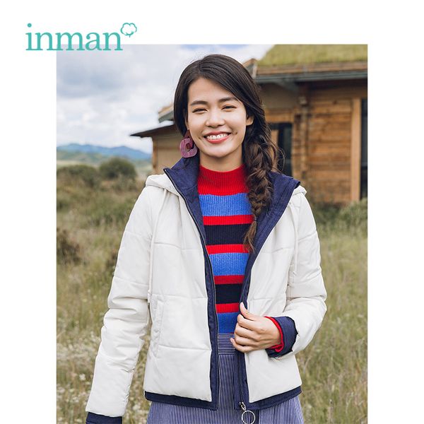 inman winter new arrival hooded warm patchwork jean fake two-pieces suits short woman cotton jacket coat, Tan;black
inman winter new arrival hooded warm patchwork jean fake two-pieces suits short woman cotton jacket coat, Tan;black
