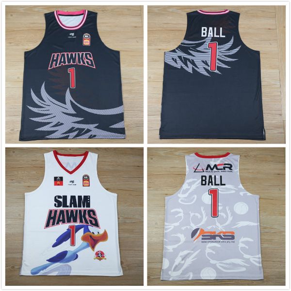 2020 new slam hawks european league stitched stitched 1 lamelo ball swingman jerseys jersey shirts basketball jersey white black
2020 new slam hawks european league stitched stitched 1 lamelo ball swingman jerseys jersey shirts basketball jersey white black