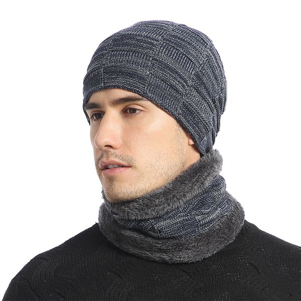 winter hat scarf set for men knitted hats scarf beanies hat mens warm thick beanie cap for winter knit ski beanies 2019, Blue;gray
winter hat scarf set for men knitted hats scarf beanies hat mens warm thick beanie cap for winter knit ski beanies 2019, Blue;gray