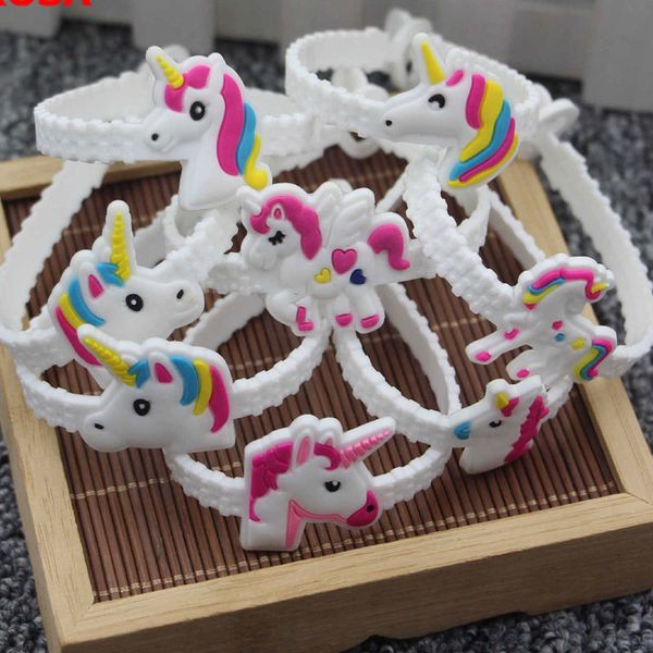new kids girl sports unicorn bracelets creative silicone wristband for children toy christmas gift ing, Red;brown
new kids girl sports unicorn bracelets creative silicone wristband for children toy christmas gift ing, Red;brown