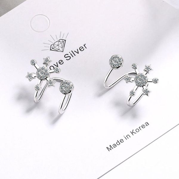 kofsac simple 925 sterling silver ear clip girl jewelry fashion zircon cz star snowflake earrings women christmas accessories
kofsac simple 925 sterling silver ear clip girl jewelry fashion zircon cz star snowflake earrings women christmas accessories