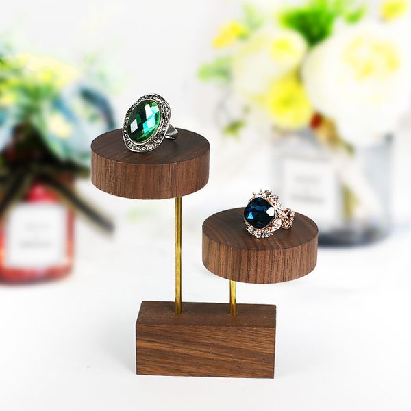 new fashion vintage wood black walnut rings earrings display holder jewelry display stand ring showcase, Pink;blue
new fashion vintage wood black walnut rings earrings display holder jewelry display stand ring showcase, Pink;blue