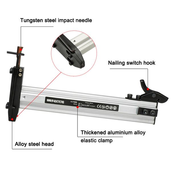 manual steel nail tool nailer semi automatic wire slot nailing machine for cement wall jdh99
manual steel nail tool nailer semi automatic wire slot nailing machine for cement wall jdh99