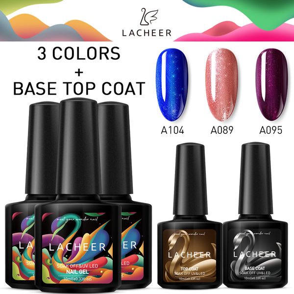 lacheer 5pcs/lot nail gel polish 10ml nail art manicure shiny color gel soak off semi permanent uv with base coat kit, Red;pink
lacheer 5pcs/lot nail gel polish 10ml nail art manicure shiny color gel soak off semi permanent uv with base coat kit, Red;pink