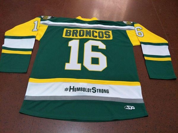 men real green full embroidery #16 humboldt broncos humboldt strong straschnitzki hockey jersey or custom any name or number retro jersey, Black;red
men real green full embroidery #16 humboldt broncos humboldt strong straschnitzki hockey jersey or custom any name or number retro jersey, Black;red
