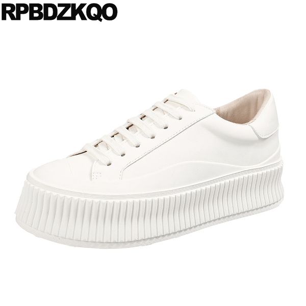 trainers creepers platform shoes thick sole elevator flats muffin sneakers women white shallow china casual lace up, Black
trainers creepers platform shoes thick sole elevator flats muffin sneakers women white shallow china casual lace up, Black