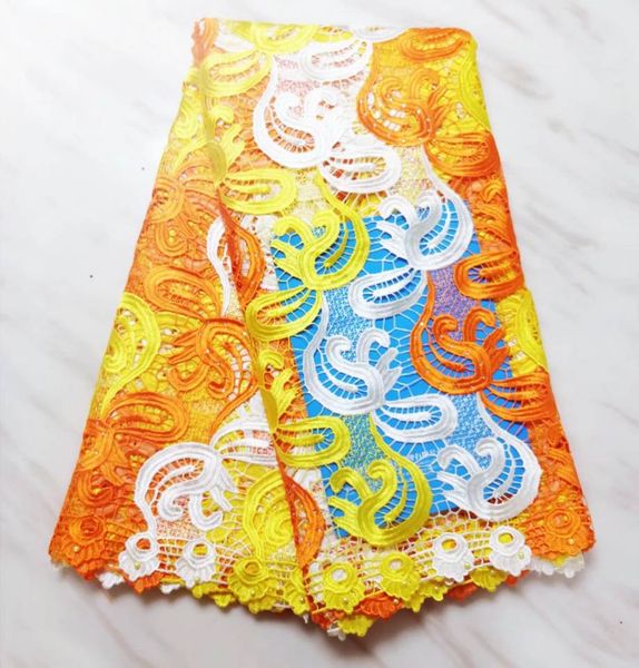 5 yards/pc fashion three color style african water soluble lace embroidery french mesh guipure lace fabric for dressing bw46-3, Black;white
5 yards/pc fashion three color style african water soluble lace embroidery french mesh guipure lace fabric for dressing bw46-3, Black;white