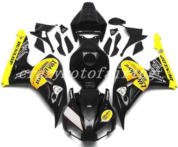new style abs injection molding motor fairings kits 100% fit for honda cbr1000rr 06 07 2006 2007 cowling bodywork set custom yellow black
new style abs injection molding motor fairings kits 100% fit for honda cbr1000rr 06 07 2006 2007 cowling bodywork set custom yellow black