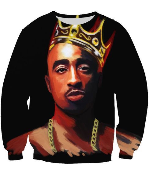 new fashion singer rapper tupac 2pac sweatshirt men women 3d print 3d funny long sleeve tracksuit pullover outerwear casual w83, Black
new fashion singer rapper tupac 2pac sweatshirt men women 3d print 3d funny long sleeve tracksuit pullover outerwear casual w83, Black