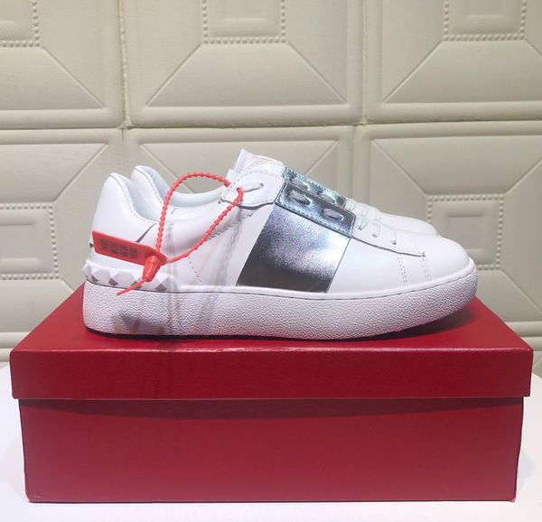 new fashion designer shoes genuine leather backnet sneakers casual shoes men and women sneaker with box brand dress shoes, Black
new fashion designer shoes genuine leather backnet sneakers casual shoes men and women sneaker with box brand dress shoes, Black
