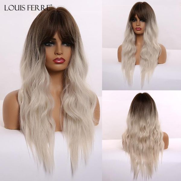 louis ferre ombre коричневого мед белых светлые парики длинной волна воды косплей парик с челкой для чернокожих женщин высокотемпературных в, Black
louis ferre ombre коричневого мед белых светлые парики длинной волна воды косплей парик с челкой для чернокожих женщин высокотемпературных в, Black