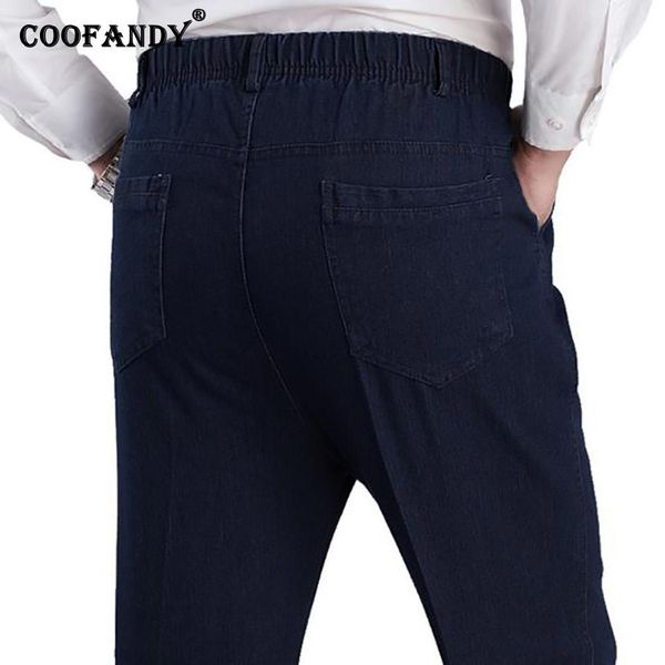 men casual elastic waist solid loose jeans pocket full length long spring, autumn straight pants, Blue
men casual elastic waist solid loose jeans pocket full length long spring, autumn straight pants, Blue
