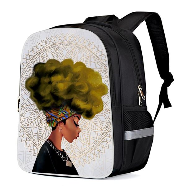african woman female mandala yellow hair backpacks school bag child book bag bottle side pockets school student silver edge
african woman female mandala yellow hair backpacks school bag child book bag bottle side pockets school student silver edge