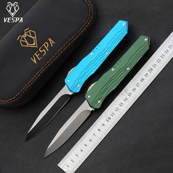 VESPA Версия Нож: D2 Ручка: 7075Aluminum + TC4, выживание кемпинга на открытом воздухе EDC охоты Тактического инструмента обед кухонного ножа
VESPA Версия Нож: D2 Ручка: 7075Aluminum + TC4, выживание кемпинга на открытом воздухе EDC охоты Тактического инструмента обед кухонного ножа