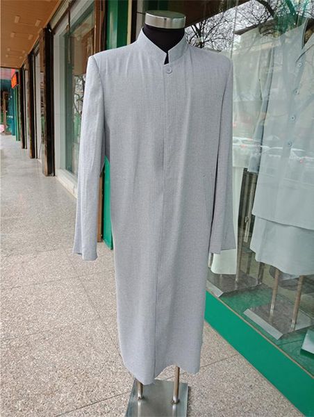 long sleeve gray muslim men clothing long robe traditional clothing minority clothes, Red
long sleeve gray muslim men clothing long robe traditional clothing minority clothes, Red