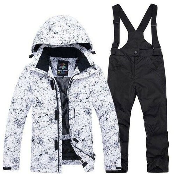 men's tracksuits thermal kids sky suit jacket pants set windproof waterproof snowboarding winter, Gray
men's tracksuits thermal kids sky suit jacket pants set windproof waterproof snowboarding winter, Gray