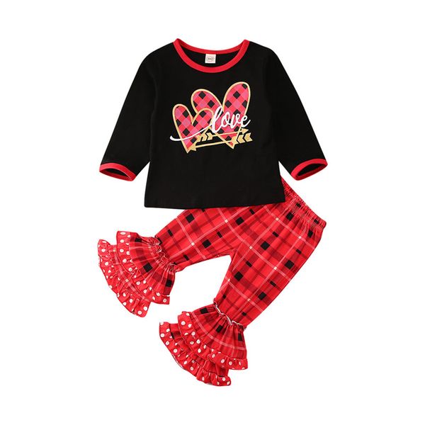 1-5t valentine's day toddler kids baby girl clothes set long sleeve heart print ruffle long pants suit elegant cute outfits, White
1-5t valentine's day toddler kids baby girl clothes set long sleeve heart print ruffle long pants suit elegant cute outfits, White