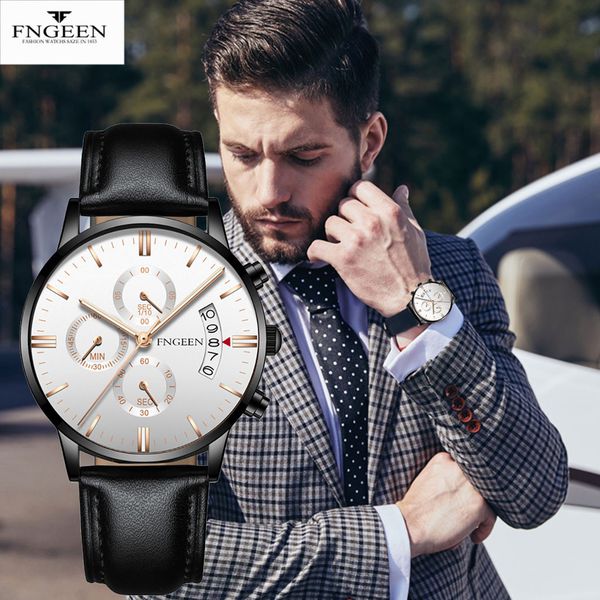 2019 casual quartz watch 30m waterproof calendar leather belt watch fashion mens yolako male clock relogio masculino, Slivery;brown 
2019 casual quartz watch 30m waterproof calendar leather belt watch fashion mens yolako male clock relogio masculino, Slivery;brown