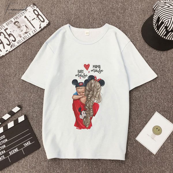 женщины мама graphic tees summer soft cute girl o-образным вырезом рубашки основная леди топы мода puls размер harajuku kawaii белые футболк, White
женщины мама graphic tees summer soft cute girl o-образным вырезом рубашки основная леди топы мода puls размер harajuku kawaii белые футболк, White