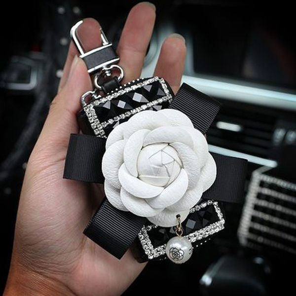 camellia leather flower car key case storage bags crystal rhinestones auto key holder covers for women girls interior gifts
camellia leather flower car key case storage bags crystal rhinestones auto key holder covers for women girls interior gifts